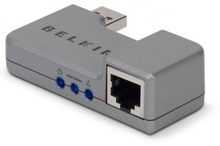 Belkin Gigabit USB 2 0 Ethernet Network Adapter 100 1000 F5D5055
