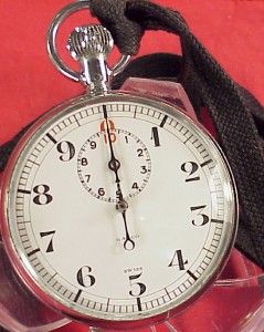 Vintage Galco Gallet Jules Racine Timer Stopwatch 1 10 Second Running