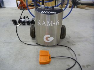 Goodway RAM 6 High Flow Chiller Tube Cleaner