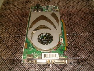 XFX NVIDIA GeForce 7800GT 256MB DDR3 PCI E Dual DVI SLI Video Card TV