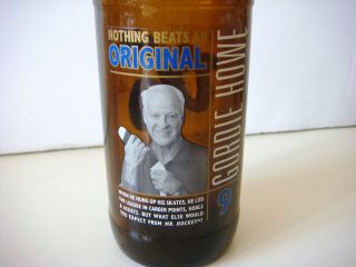Gordie Howe Commemorative Coors Beer Bottle 2001 Limited Edition