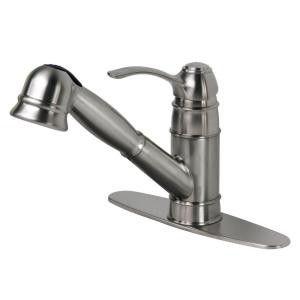 Glacier Bay 825 Series Pullout Kitchen Faucet without Soap Dispenser