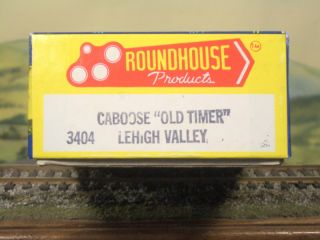  87 Roundhouse Kit 3404 Caboose Old Timer LEHIGH VALLEY New in Box