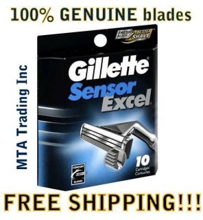 Gillette Sensor Excel Blades 10 Pack