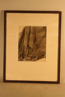  Antique Navajo Indian National Monument Photograph Photo Laura Gilpin