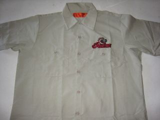 Authentic Indian Motorcycle Gilroy Factory Short Sleeve Work Shirt