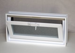 Quality Vents Fresh Air Glass Block Hopper Ventilator