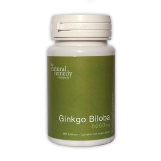 Ginkgo Biloba 6000mg 60 Caps Improve Memory