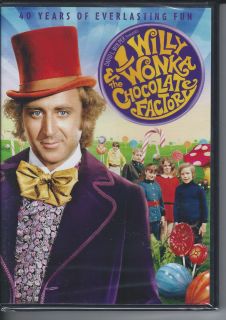   Wonka and the Chocolate Factory DVD 1 Disc Gene Wilder Peter Ostrum