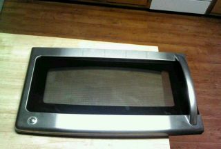 GE General Electric Microwave Oven Complete Door Assembly WB56X10717
