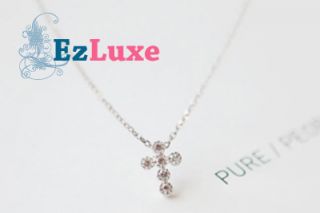  Hunter Girl Group Kara Goo Hara Cross Necklace 925 Silver ♥