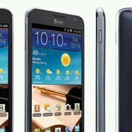  Talk Samsung Galaxy Note i717 16GB w New Sim Card Carbon Blue