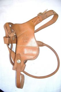 Lawrence 7 540 Brown Leather Shoulder Holster VG Condition