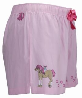New Childrens Pony Girl Boxer Shorts