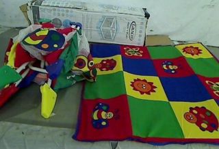 Graco Totbloc Pack N Play with Carry Bag Bugs Quilt