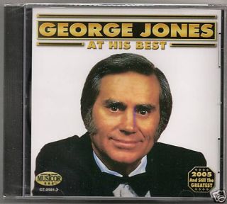 At His Best   Jones, George (CD) NEW SEALED 792014058121