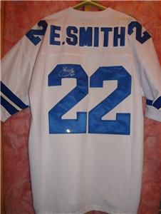 Emmitt Smith signed Dallas Cowboys jersey   Tristar Authentic   Hall