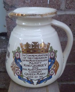  in Bottle Coronation of King George V June 22 1911 Ale Jug