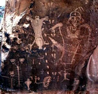 Petroglyph Necklace Childbirth Birthing Rock MOAB Utah