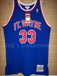 Mitchell Ness Pistons Grant Hill Throwback Jersey Sz 56