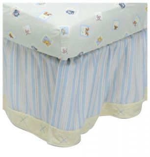 Kids Line Winnie The Pooh Soft Fuzzy 4 PC Crib Set Bedding 3906BED4