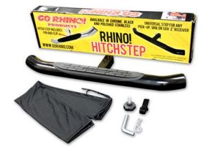 Go Rhino 360B Receiver Hitch Step 36 Wide Step Steel Black