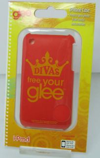 Official Glee Red iPhone 3G 3GS Case Cover New UK