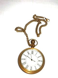  Pocket Clock Pocket Watch with Chain Grand Father Pocket Gifts