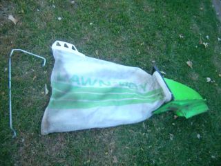 Lawn Boy Side Bagger Bag Chute and Rod for Silver Series