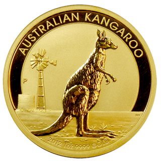 2012 Australian Kangaroo 24KT Gold Coin