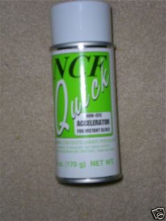 NCF Non CFC Quick Accelerator for Instant Glues 6oz Can