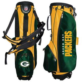 Wilson Green Bay Packers NFL Carry Stand Golf Bag New