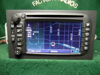 GM Chevy Cadillac Navigation DVD Radio 15204335 Lux 30 Days Warranty