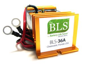 BLS 36A Golf Cart Batteries Desulfate with A Battery Life Saver BLS