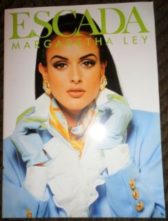 Yasmeen Ghauri Vintage ESCADA Catalog 1992 Helena Barquilla Vogue Gail