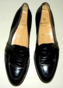 Gravati Black Leather Mens Dress Loafers Size11 5M in Italy