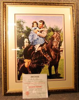 GONE WITH THE WIND Rhett Butler HORSEWOMAN ARTIST PROOF #17/150 by