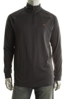 Greg Norman New Gray Long Sleeve 1 4 Zip Raglan Sleeve Pullover Jacket