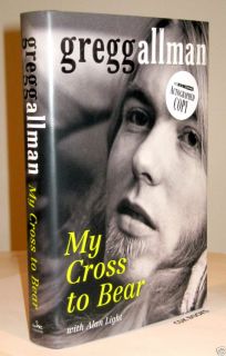 Gregg Allman My Cross to Bear Signed 1 1