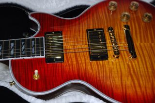 2012 Gibson Les Paul Supreme Heritage Cherry Sunburst Curly Maple