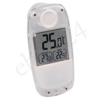 Solar Power Window Greenhouse Indoor Home Thermometer