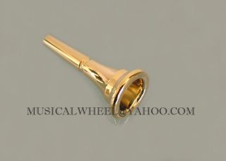 French Horn Mouthpiece Gold Plated Brand New