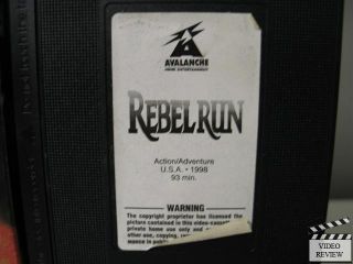 Rebel Run VHS Richard Grieco Sean Young Michael Ironside Henri Colline