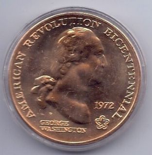 Bicentennial American Revulution Medal Washington 1972