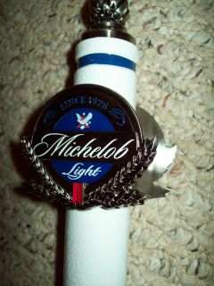 Michelob Light 2 Badge Shot Gun Beer Tap Handle 9 5 Tall High Quality