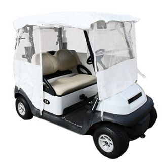 All Season White Golf Cart Cover