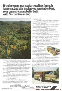  Starcraft Travel Trailer Motor Home 2 Vintage Print Ads Goshen Indiana