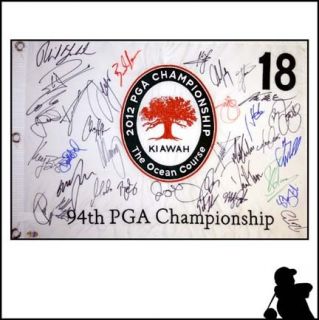  Championship Field Signed Golf Pin Flag   Mickelson   Fowler   McIlroy