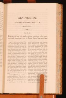 1826 Xenophontis Memorabilia Socratis Schneider