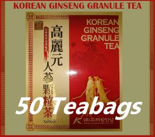 New Korean Ginseng Extract Granule Powder Anti Stress Health Diet Tea